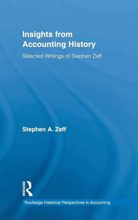 Cover of Insights from Accounting History