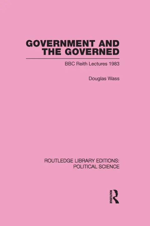 Cover of Government and the Governed