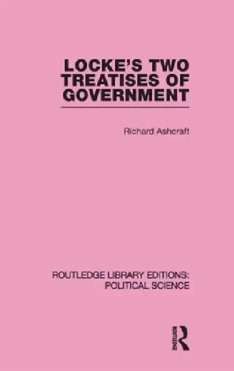 Cover of Locke's Two Treatises of Government
