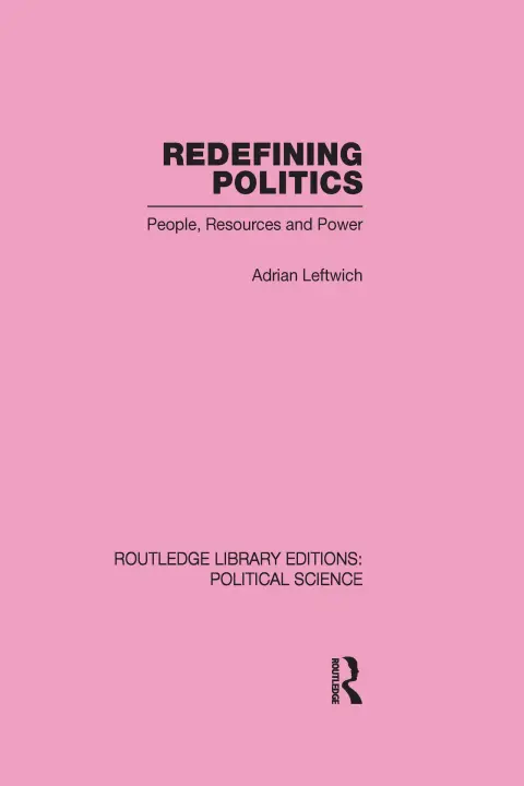 Cover of Redefining Politics