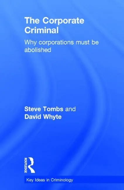 Cover of The Corporate Criminal