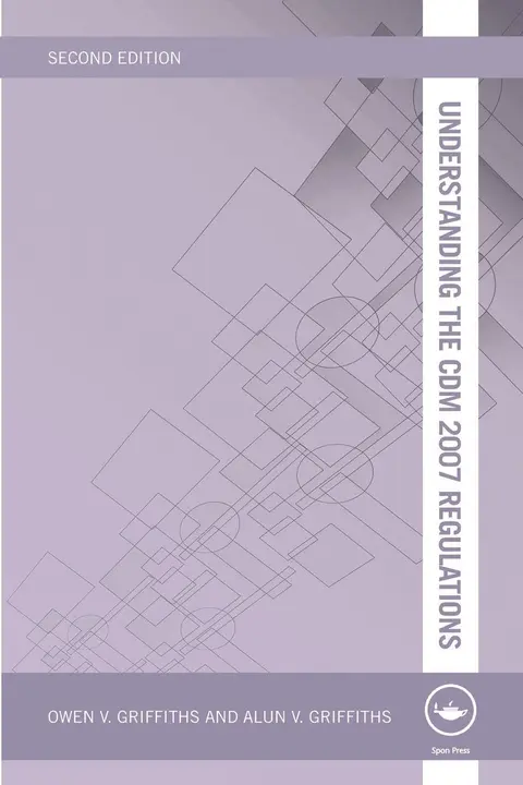Cover of Understanding the CDM 2007 Regulations