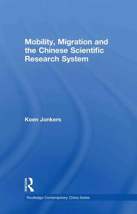 Cover of Mobility, Migration and the Chinese Scientific Research System