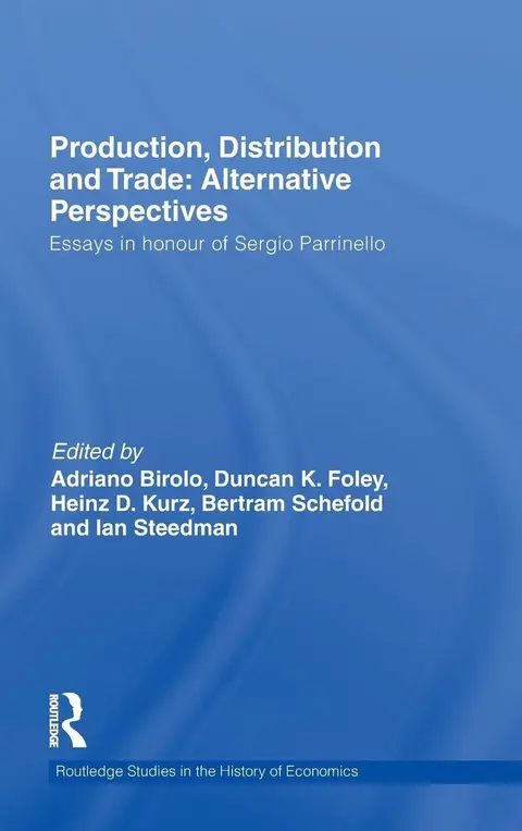 Cover of Production, Distribution and Trade