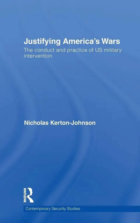 Cover of Justifying America's Wars