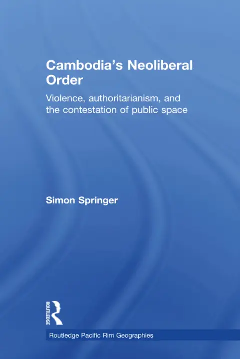 Cover of Cambodia's Neoliberal Order