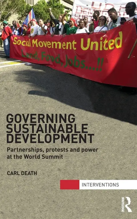 Cover of Governing Sustainable Development