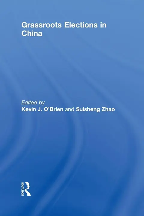 Cover of Grassroots Elections in China