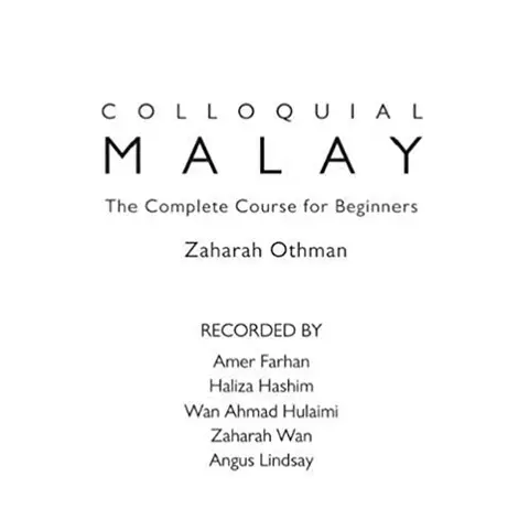 Cover of Colloquial Malay