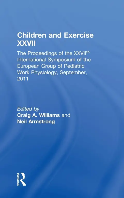 Cover of Children and Exercise XXVII