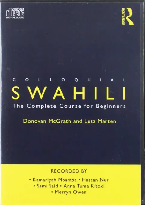 Cover of Colloquial Swahili