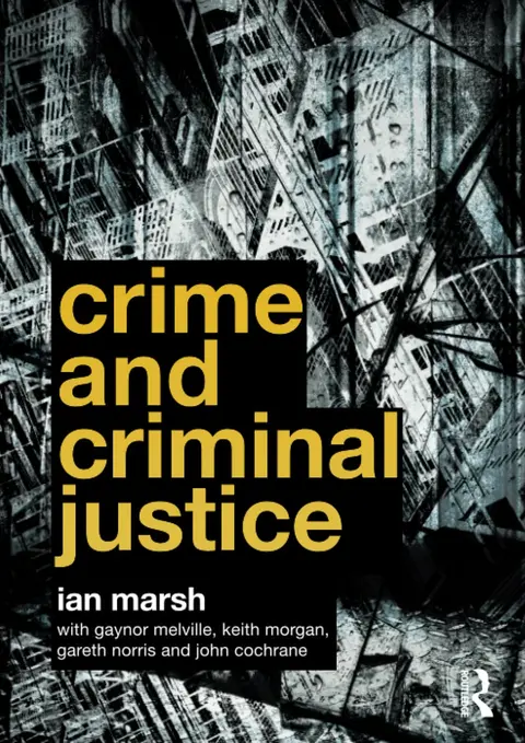 Cover of Crime and Criminal Justice
