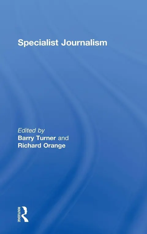 Cover of Specialist Journalism