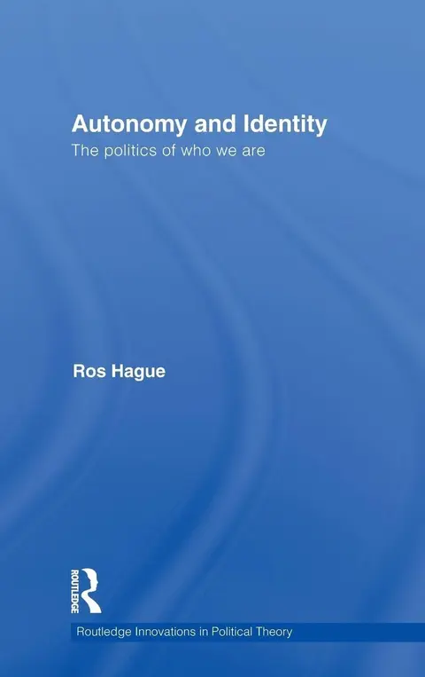 Cover of Autonomy and Identity