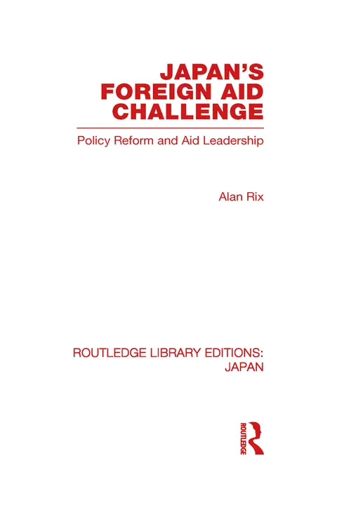 Cover of Japan's Foreign Aid Challenge