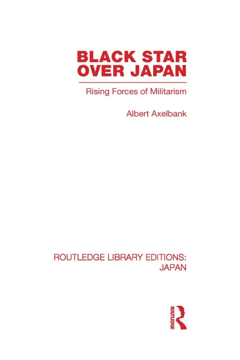 Cover of Black Star over Japan