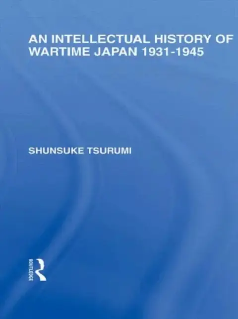 Cover of An Intellectual History of Wartime Japan