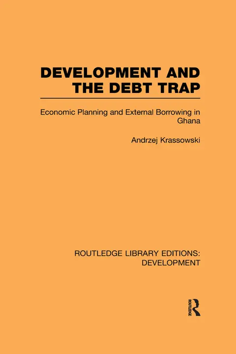 Cover of Development and the Debt Trap