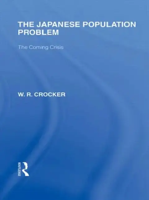 Cover of The Japanese Population Problem