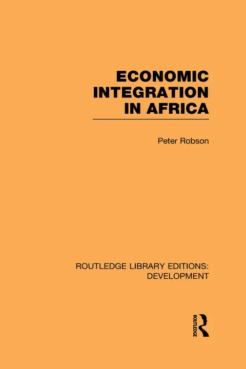 Cover of Economic Integration in Africa