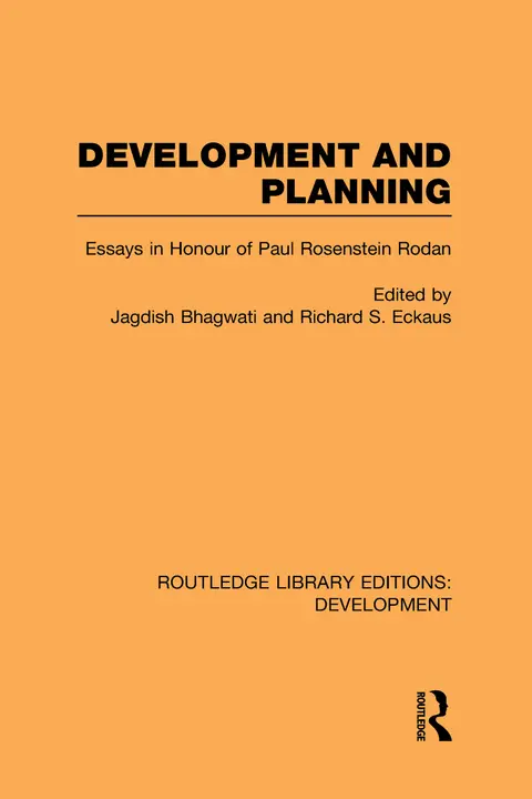 Cover of Development and Planning