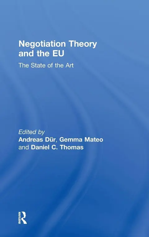 Cover of Negotiation Theory and the EU