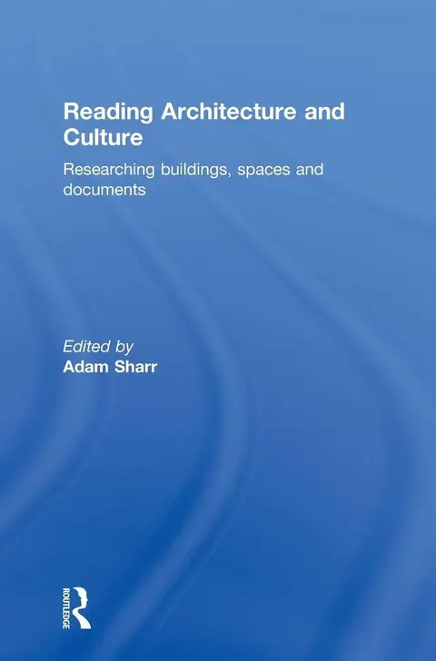 Cover of Reading Architecture and Culture