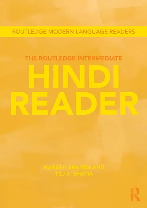 Cover of Routledge Intermediate Hindi Reader