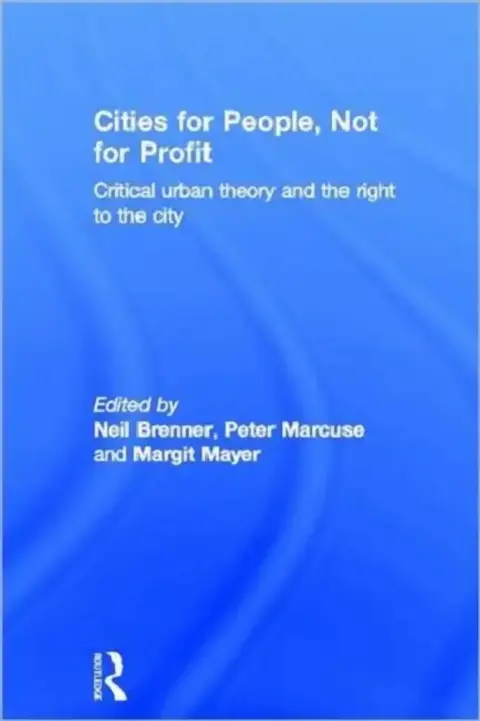 Cover of Cities for People, Not for Profit