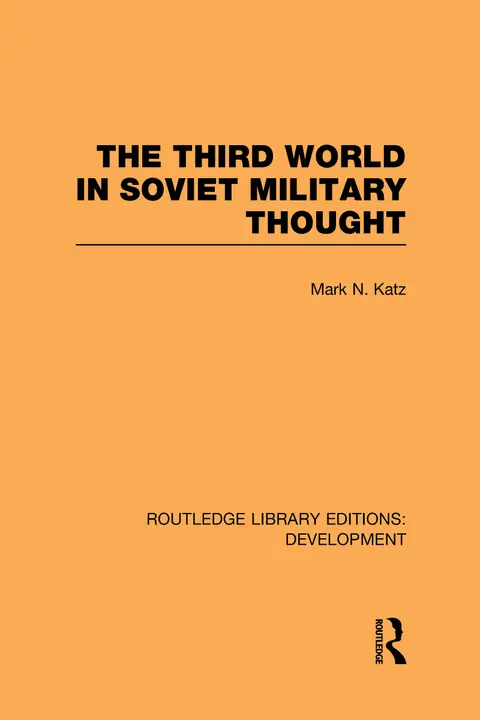Cover of The Third World in Soviet Military Thought