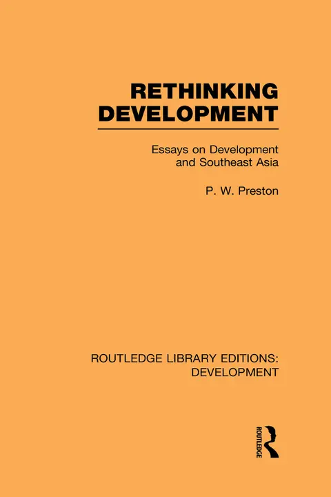 Cover of Rethinking Development