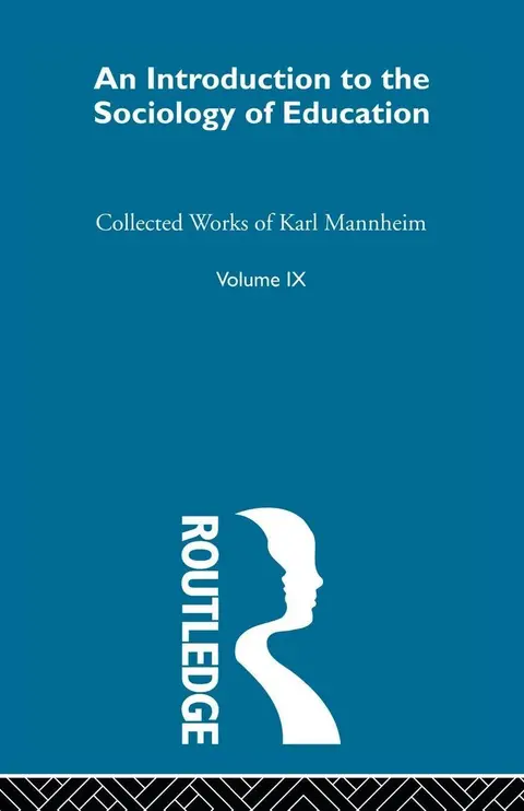 Cover of An Introduction to Sociological Education