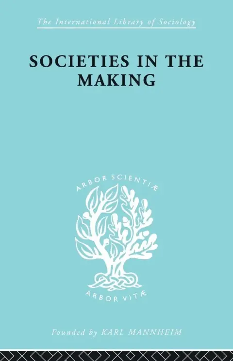 Cover of Societies in Making