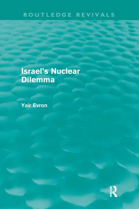 Cover of Israel's Nuclear Dilemma