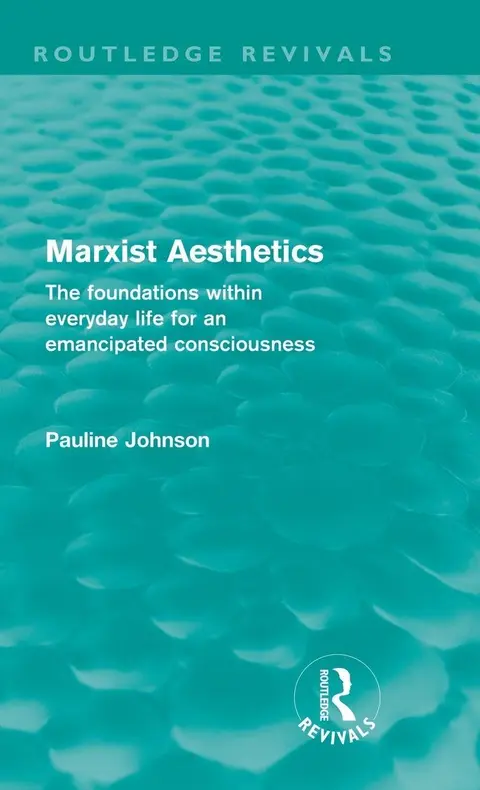Cover of Marxist aesthetics