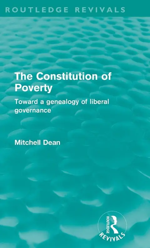 Cover of The Constitution of Poverty