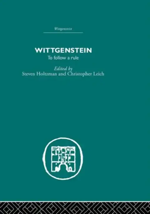 Cover of Wittgenstein