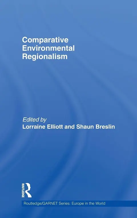 Cover of Comparative Environmental Regionalism