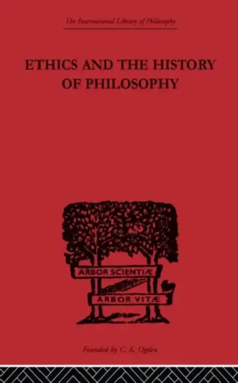 Cover of Ethics and the History of Philosophy