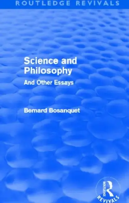 Cover of Science and Philosophy (Routledge Revivals)