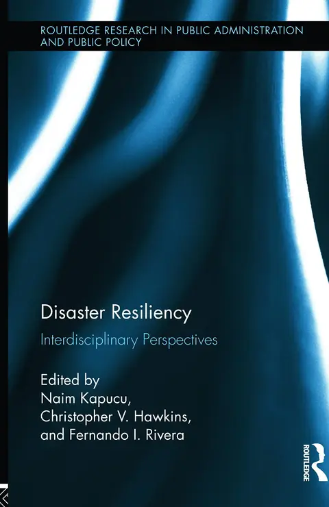 Cover of Disaster Resiliency