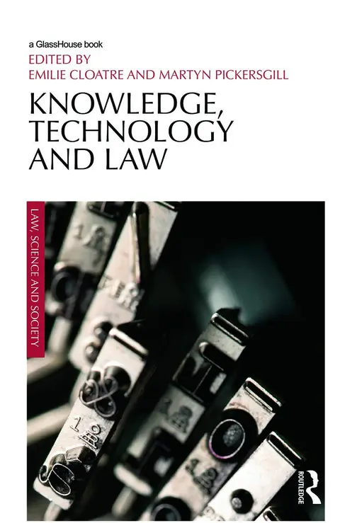 Cover of Knowledge, Technology and Law