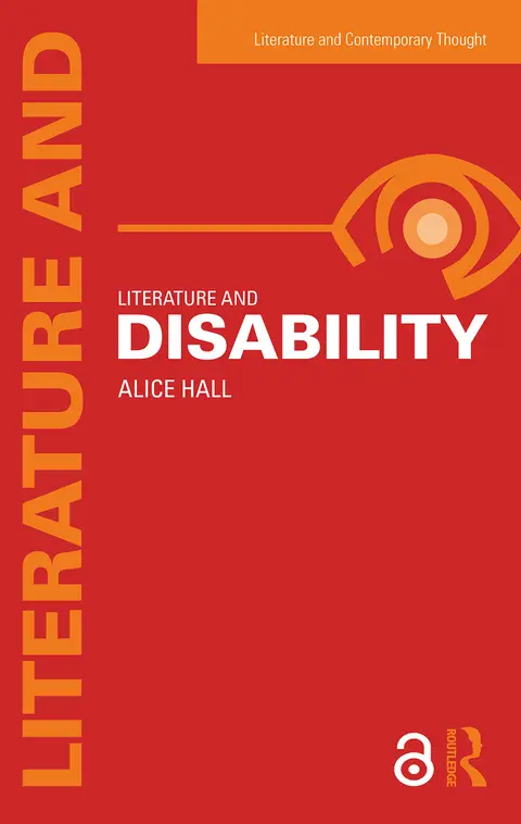 Cover of Literature and Disability