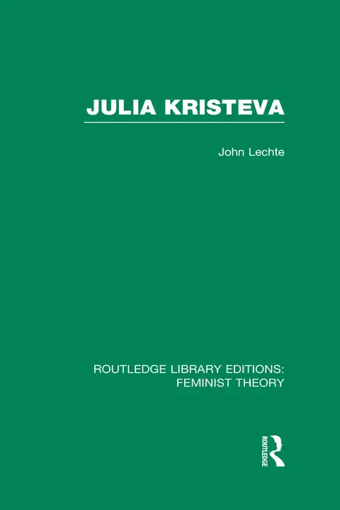 Cover of Julia Kristeva