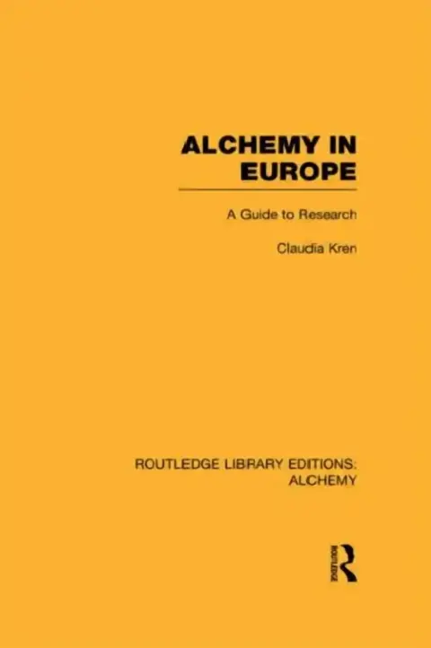 Cover of Alchemy in Europe