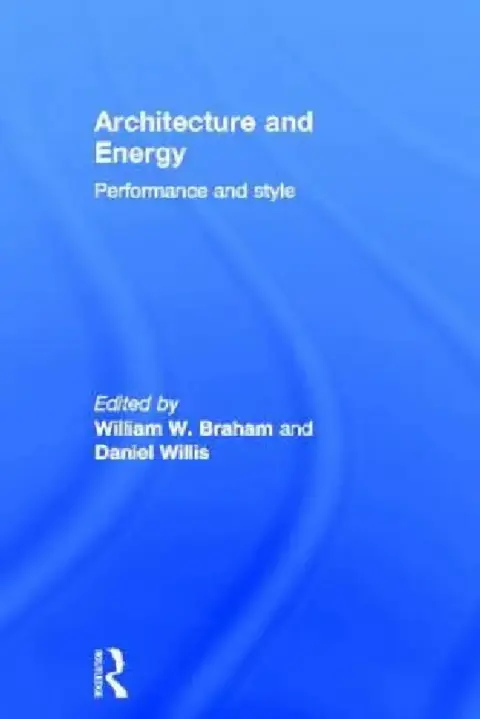 Cover of Architecture and Energy