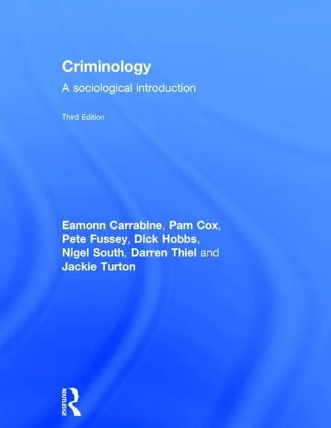 Cover of Criminology
