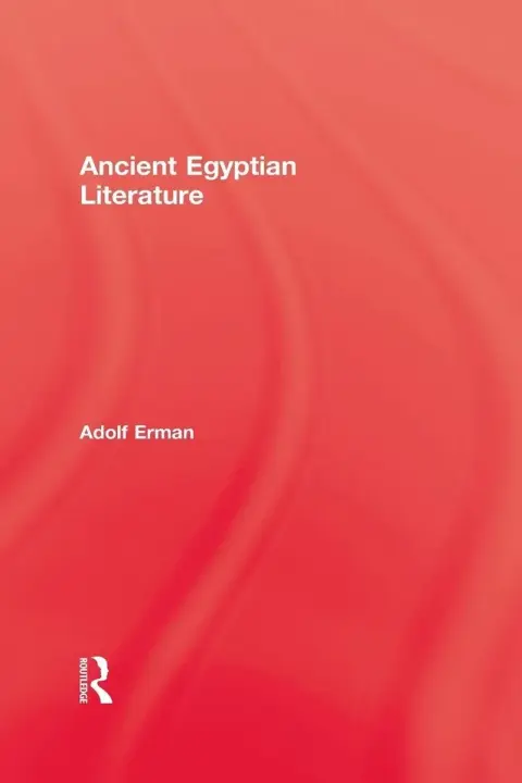 Cover of Ancient Egyptian Literature