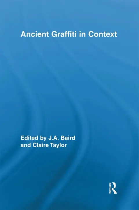 Cover of Ancient Graffiti in Context