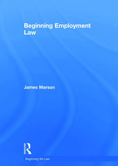 Cover of Beginning Employment Law